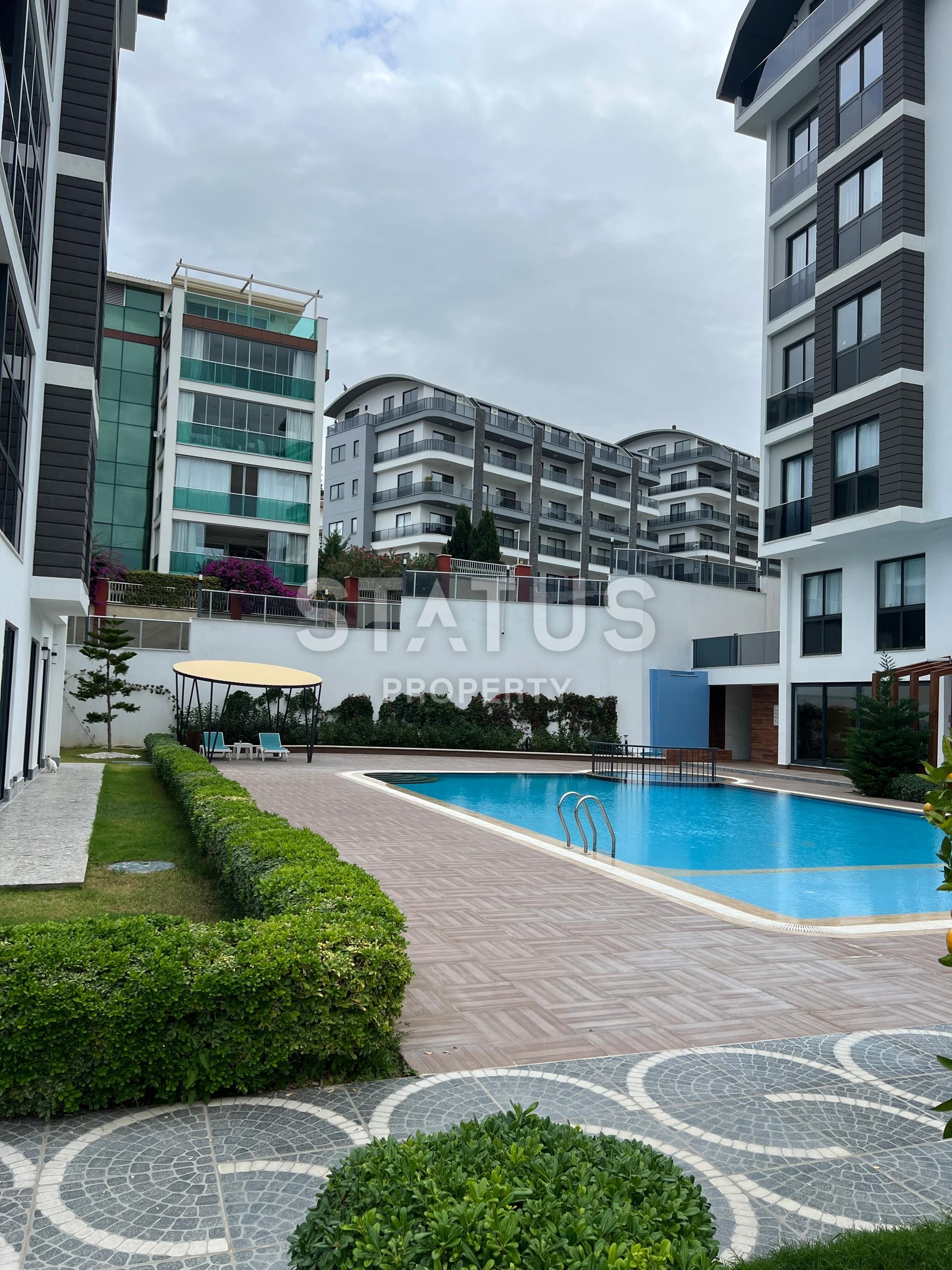 Новая квартира 2+1 с видом на море, 85 м2 фото 14