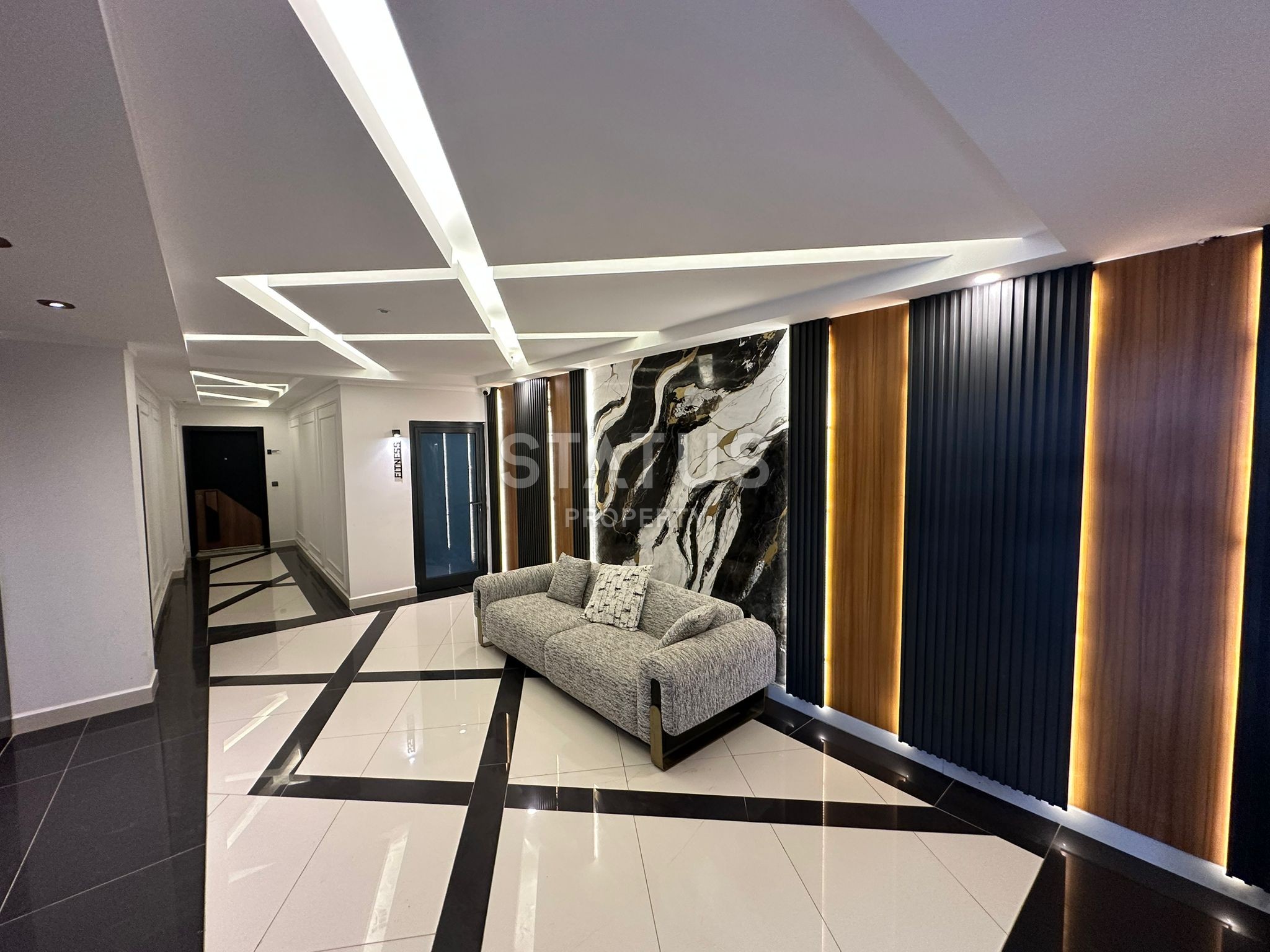 Новая квартира 1+1 в Махмутларе, 53 м2 фото 9