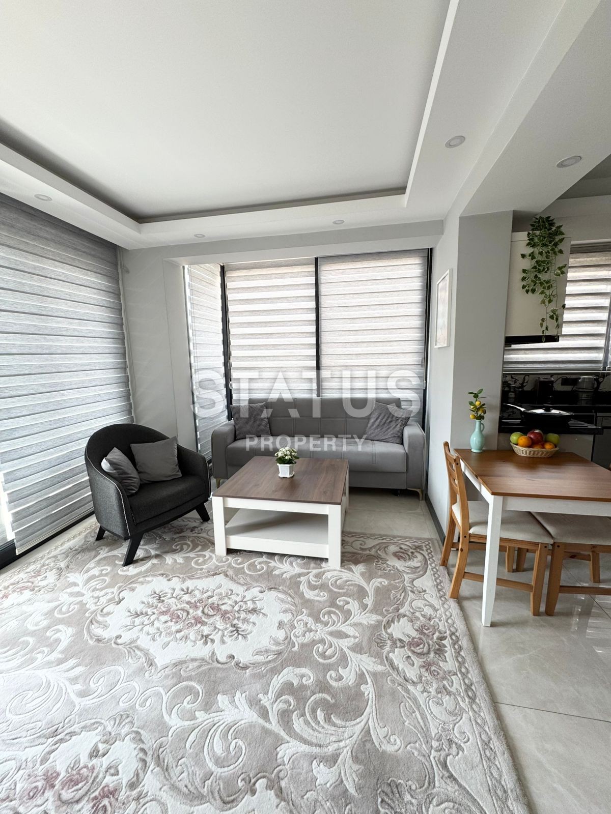 Квартира 1+1 в центре Аланьи! До моря 250 метров! 47 м2 фото 1