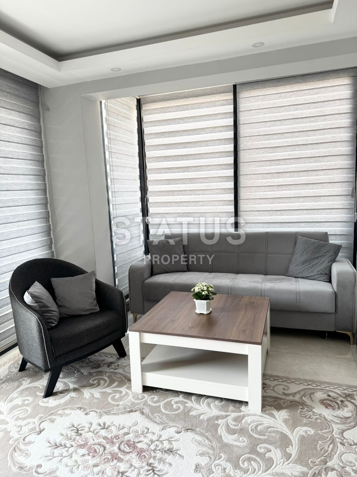 Квартира 1+1 в центре Аланьи! До моря 250 метров! 47 м2 фото 2