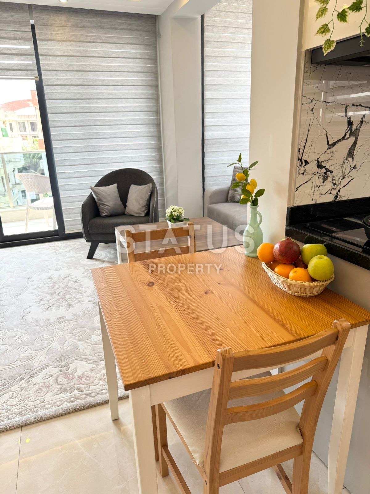 Квартира 1+1 в центре Аланьи! До моря 250 метров! 47 м2 фото 8