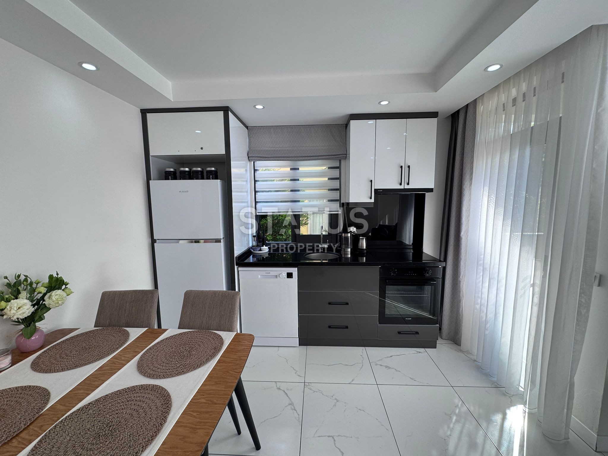 Urgent sale of a 1+1 apartment in the center of Alanya, 50 m2 фото 5