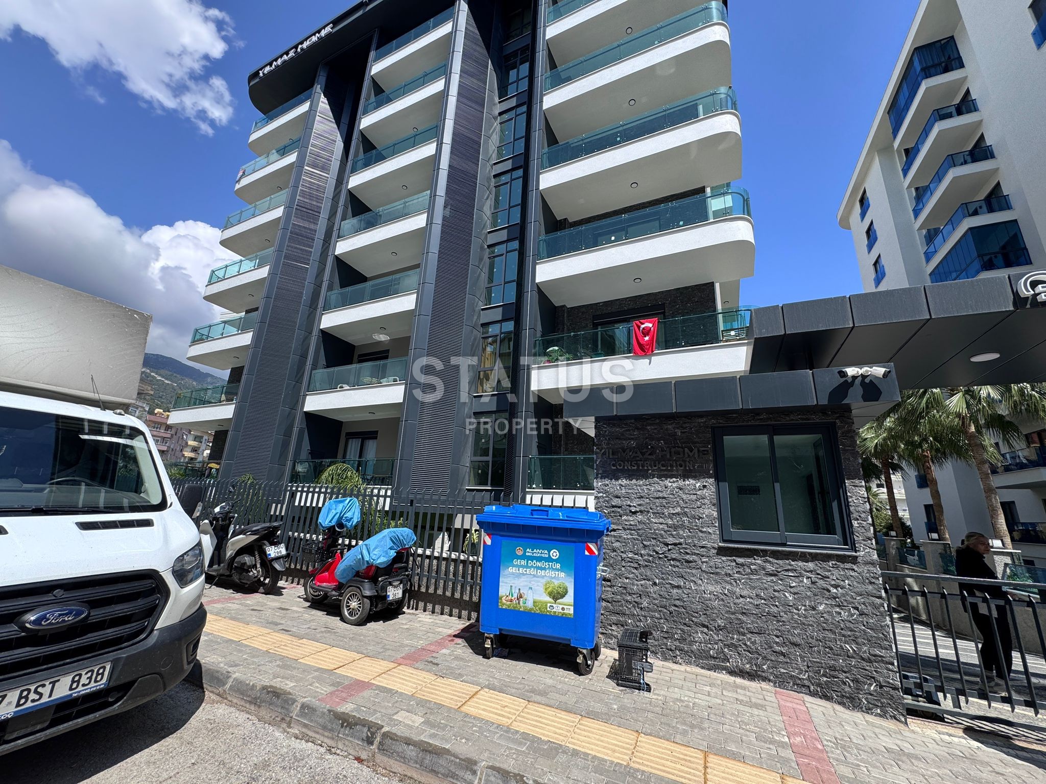 Квартира 2+1 с мебелью в центре Аланьи, 67 м2 фото 2