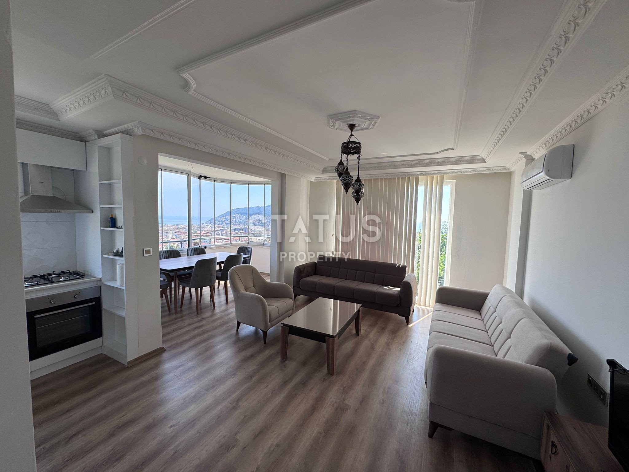 1+1 apartment with a sea view! Residence permit, 60 m2 фото 7