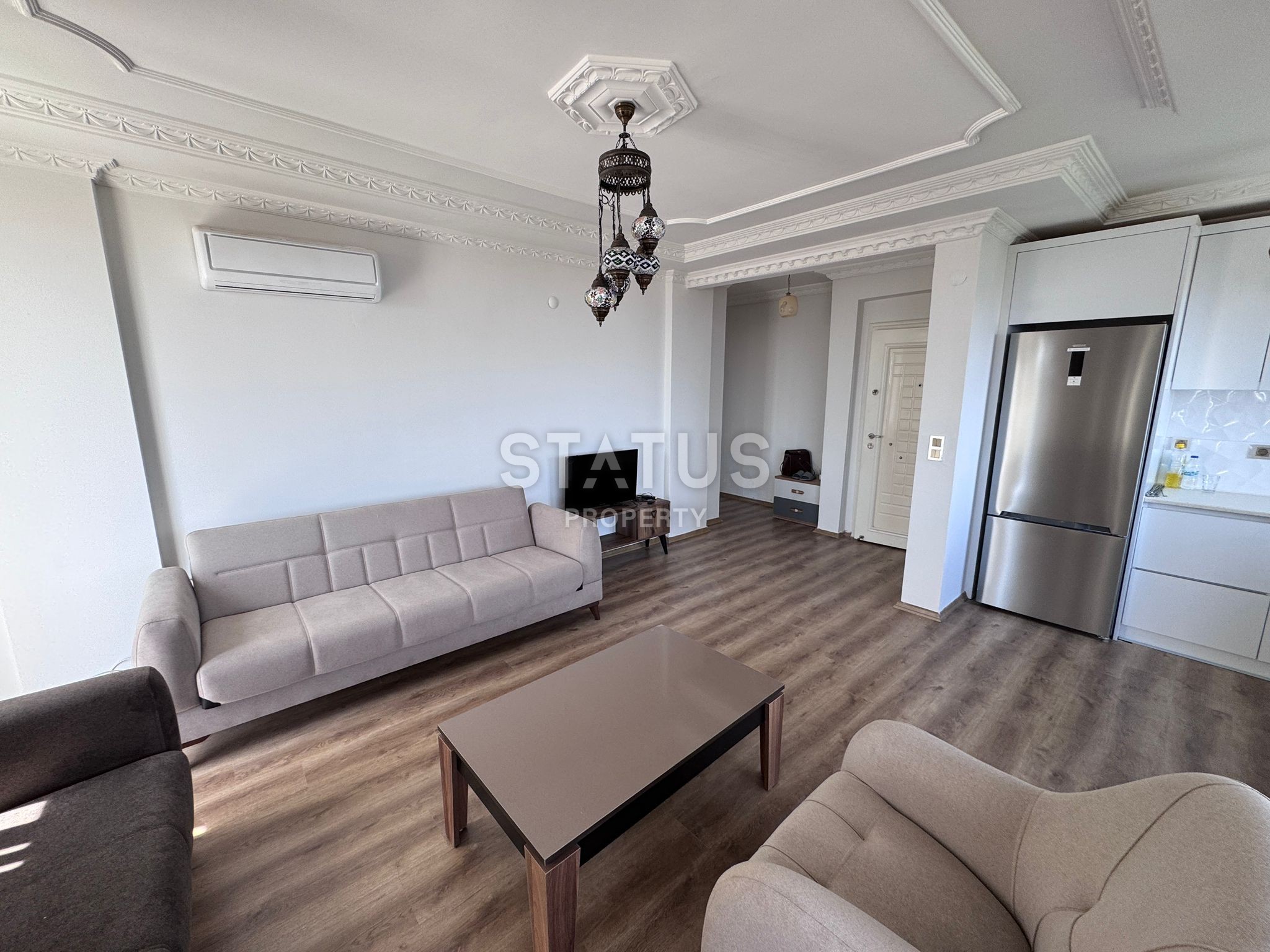 1+1 apartment with a sea view! Residence permit, 60 m2 фото 10