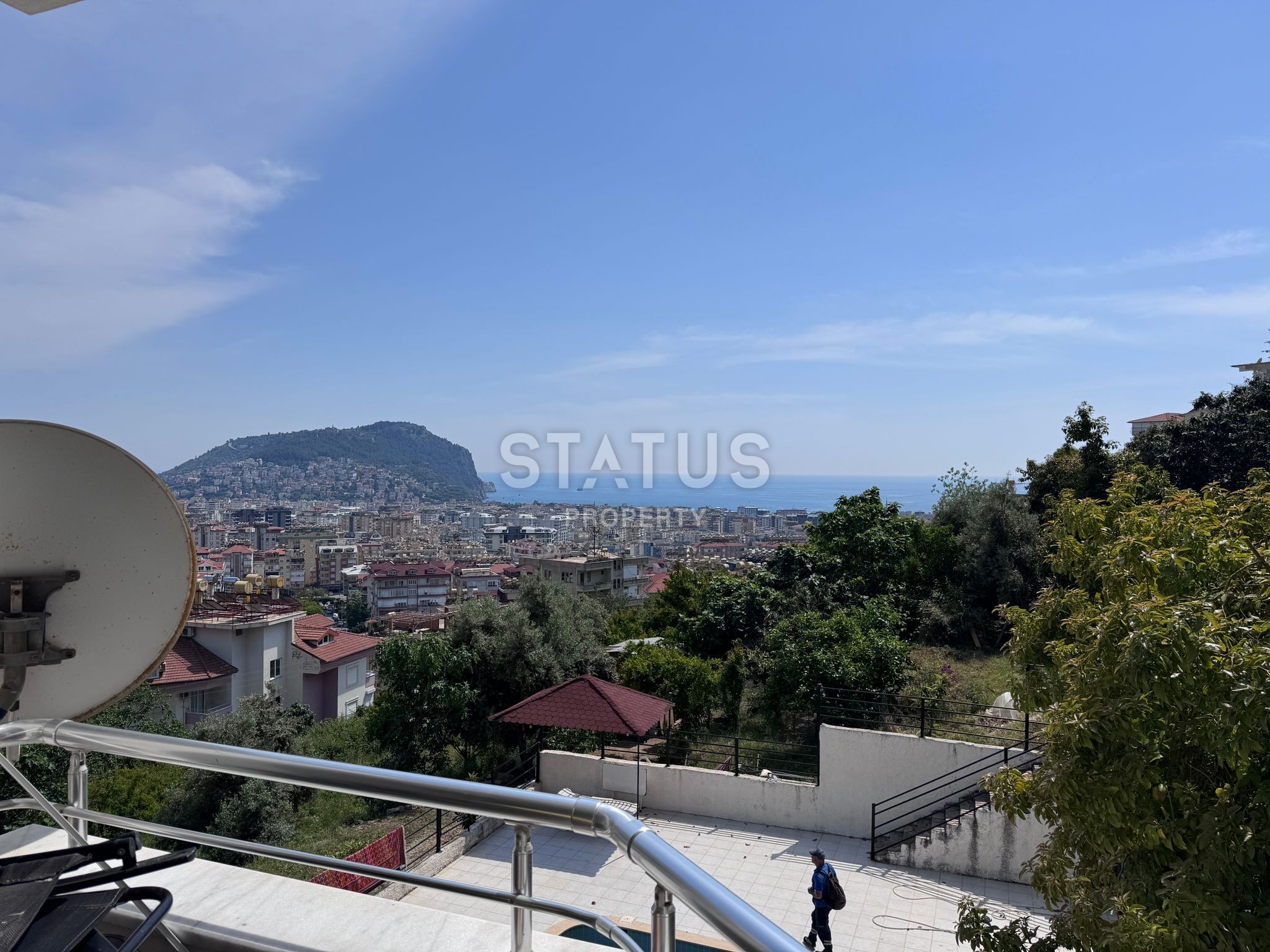 1+1 apartment with a sea view! Residence permit, 60 m2 фото 12