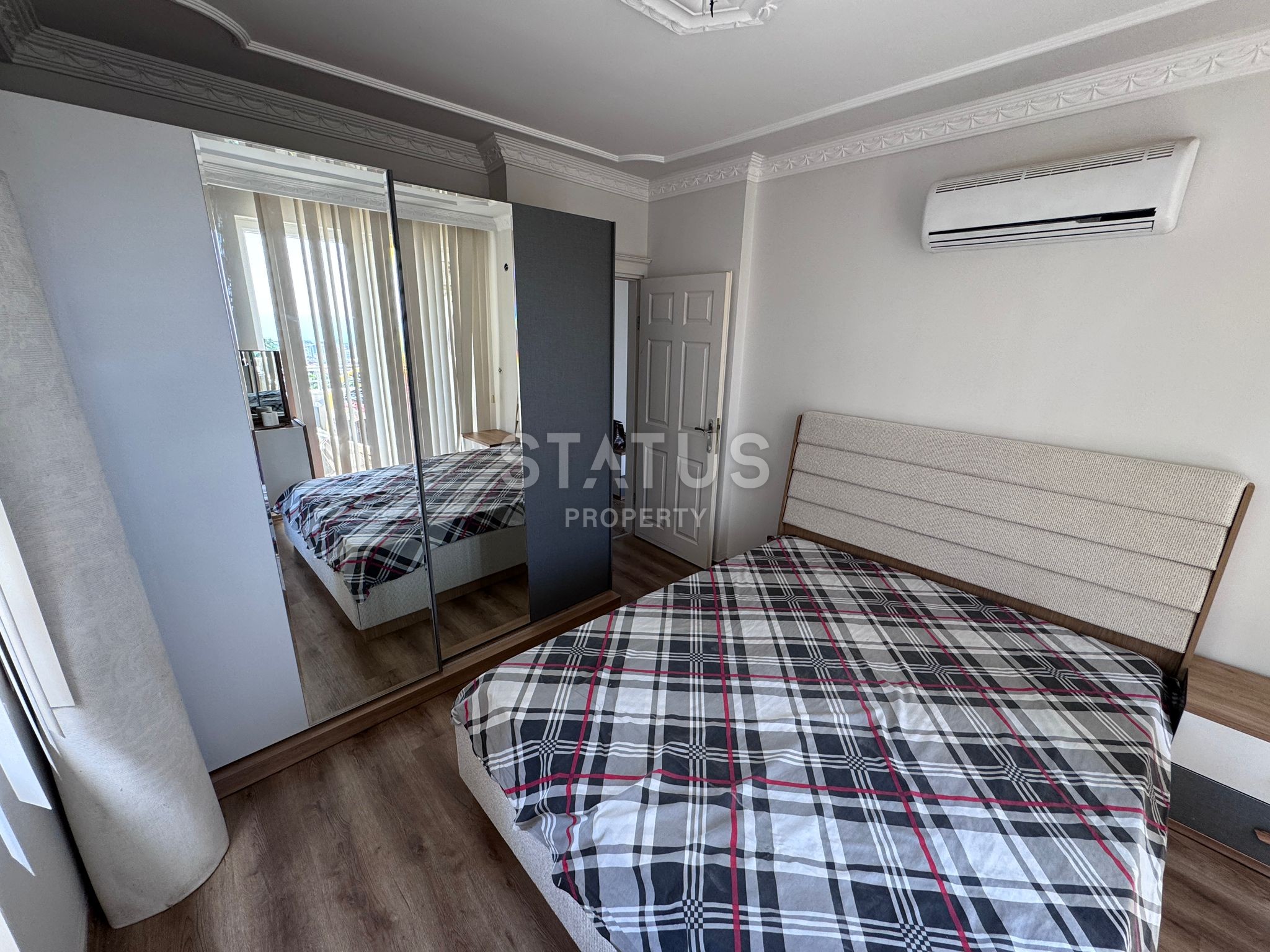 1+1 apartment with a sea view! Residence permit, 60 m2 фото 14