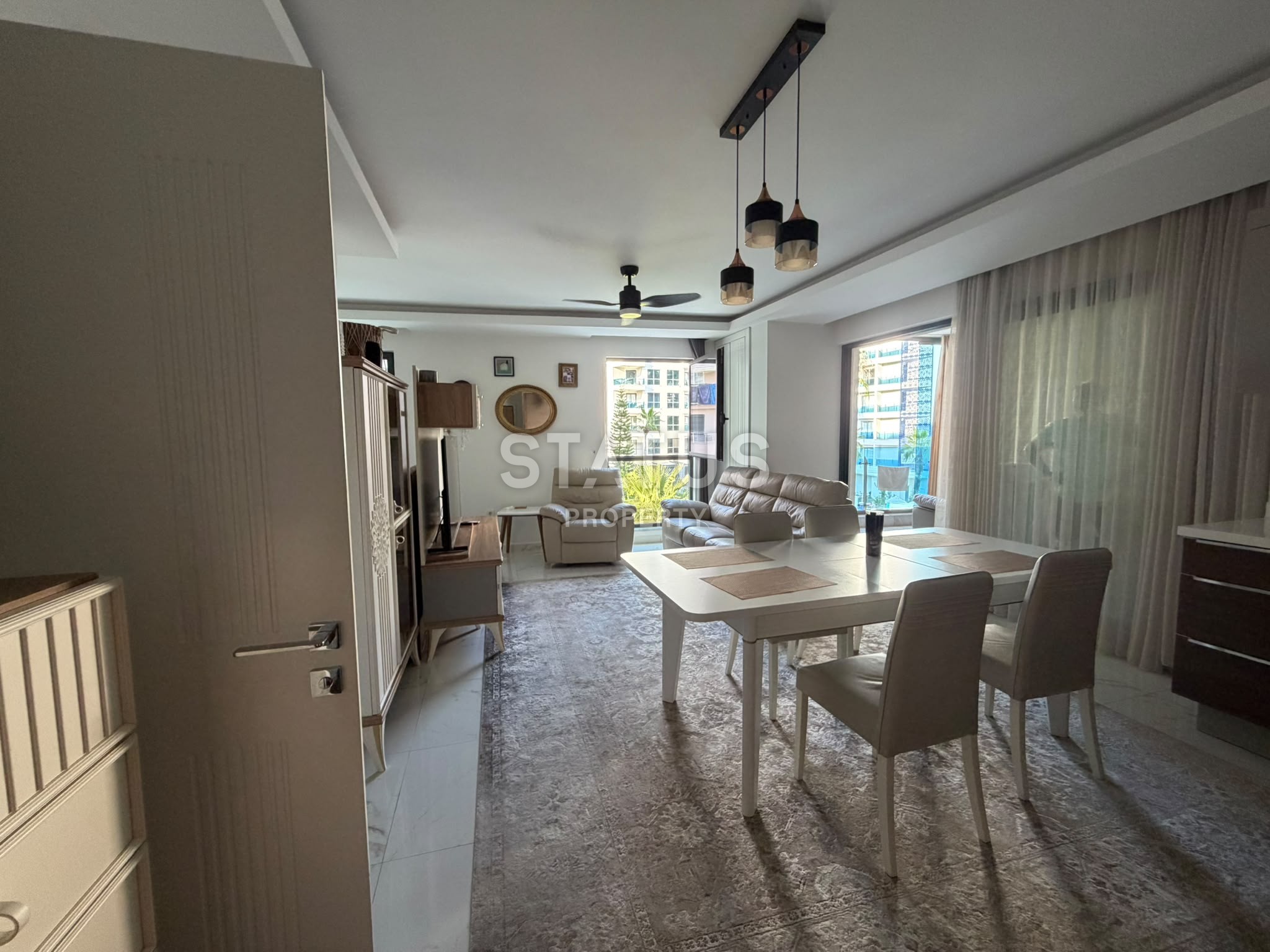 Квартира 2+1 в центре Аланьи, 95 м2 фото 2