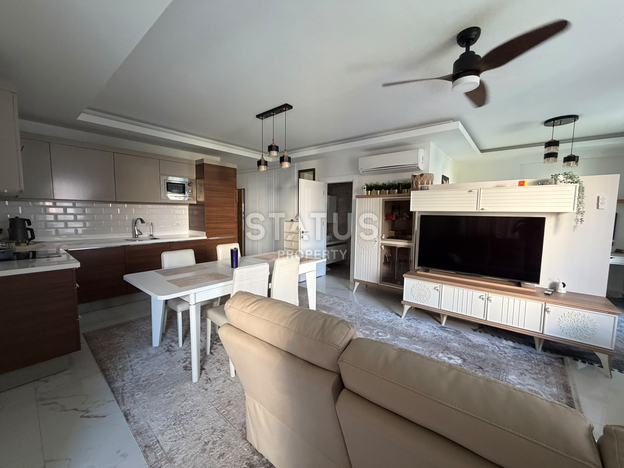 Квартира 2+1 в центре Аланьи, 95 м2 фото 4