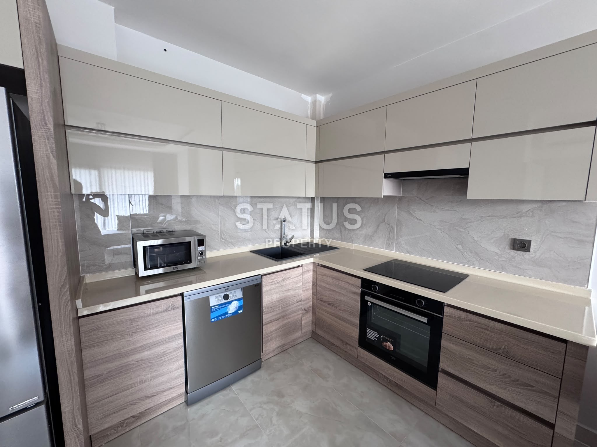 Просторная квартира 1+1 в Авсалларе! До моря 300 метров. фото 14