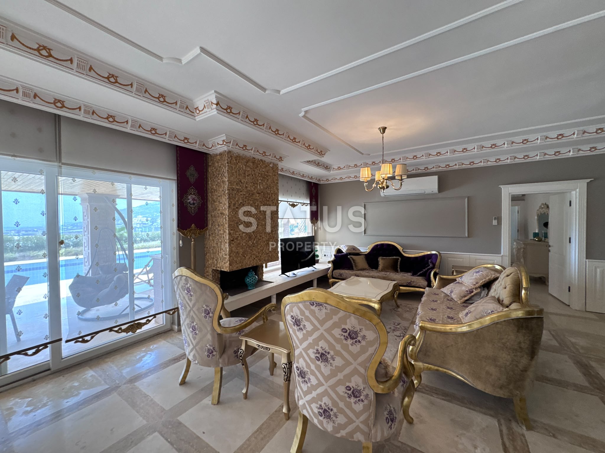 Вилла 6+2 в Демирташе! Вид на море! 1040 м2 фото 5