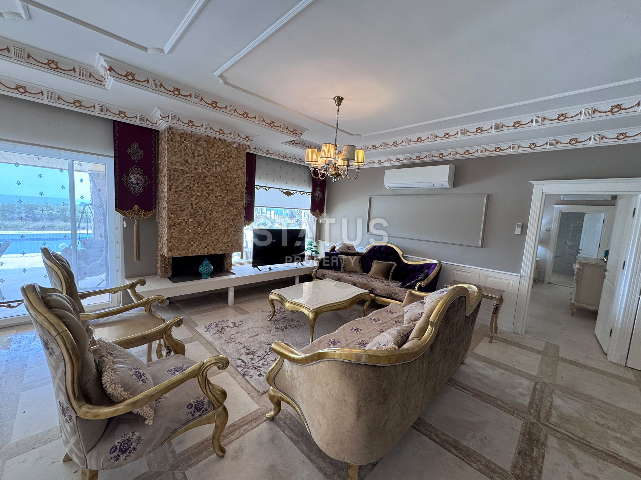Вилла 6+2 в Демирташе! Вид на море! 1040 м2 фото 31
