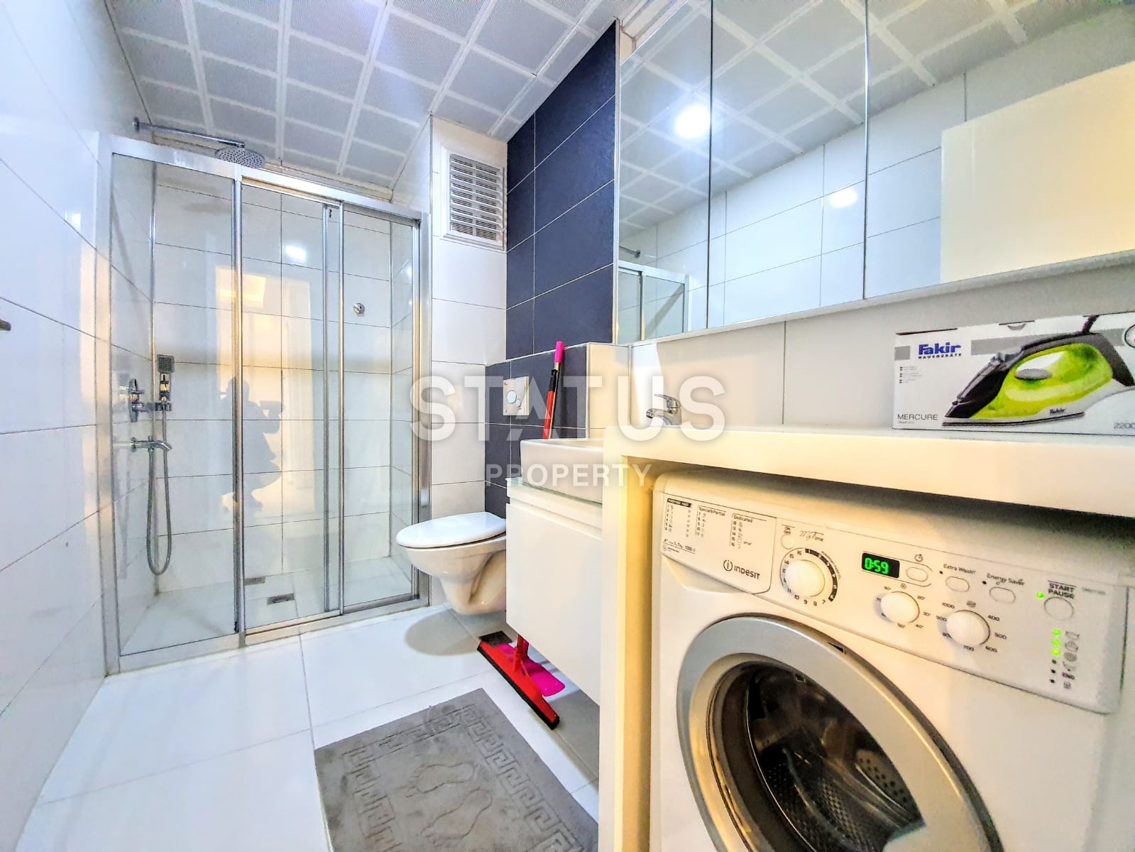 Двухкомнатная квартира с мебелью в комплексе с инфраструктурой! Махмутлар. 70 кв. м. фото 12