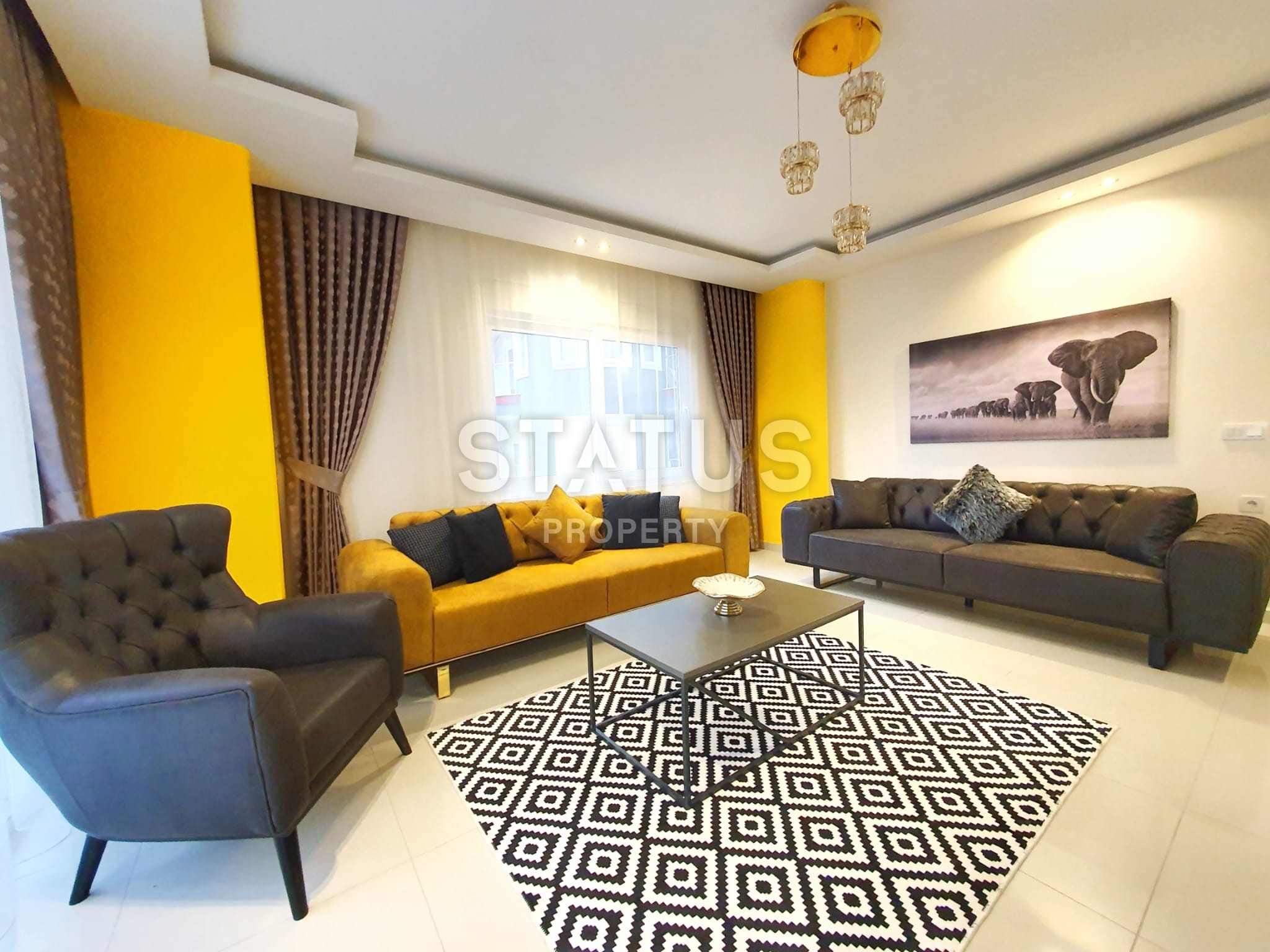 Отличная квартира 2+1 с отдельной кухней, новой мебелью и ремонтом в Махмутларе, 110 м2 фото 1