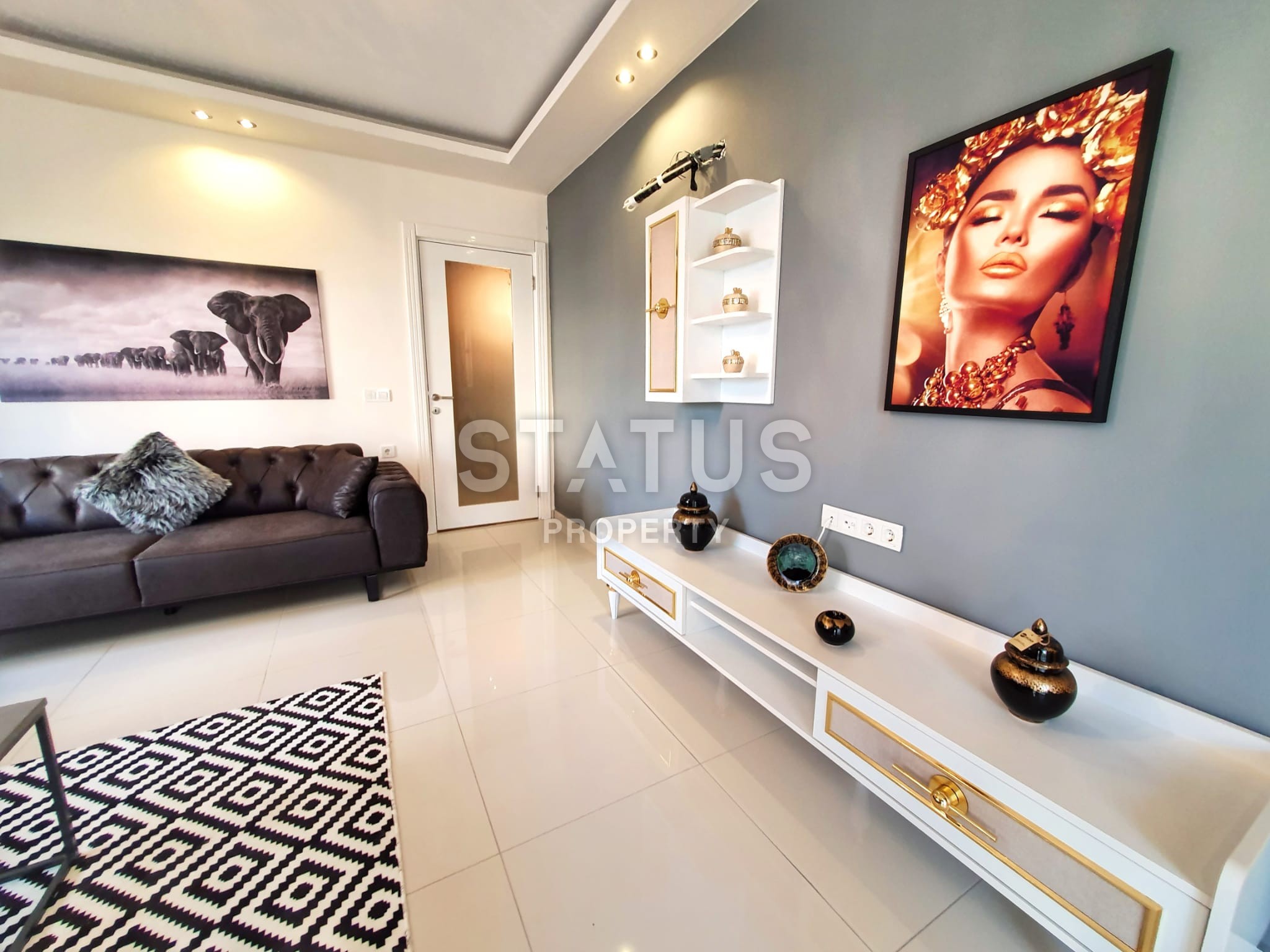 Отличная квартира 2+1 с отдельной кухней, новой мебелью и ремонтом в Махмутларе, 110 м2 фото 3