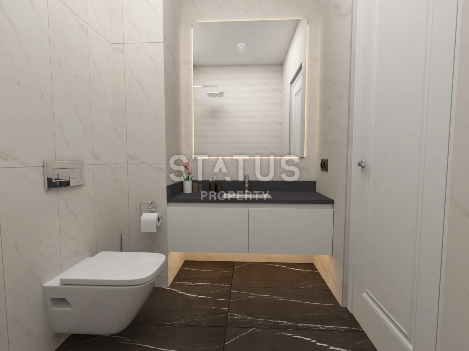 Ликвидное предложение! Инвестиционный проект в 150 метрах от побережья в центре Аланьи! 54-122 кв. м. фото 6