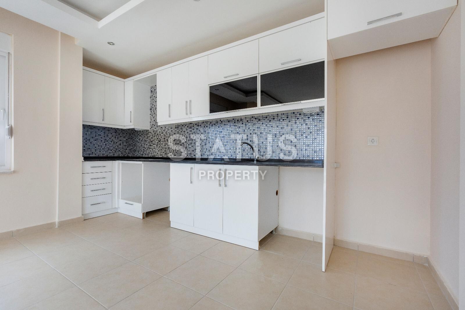 Отличная двухкомнатная квартира с видом на море в центре района Махмутлар фото 17