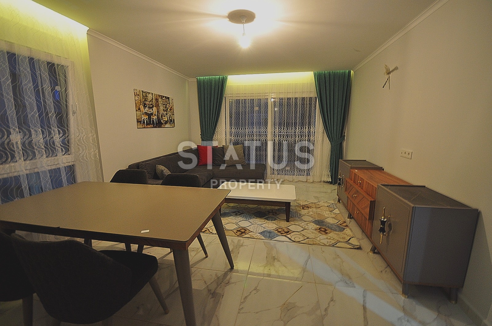 Две меблированные квартиры 1+1 в новом комплексе! Махмутлар, 65 кв. м. фото 4