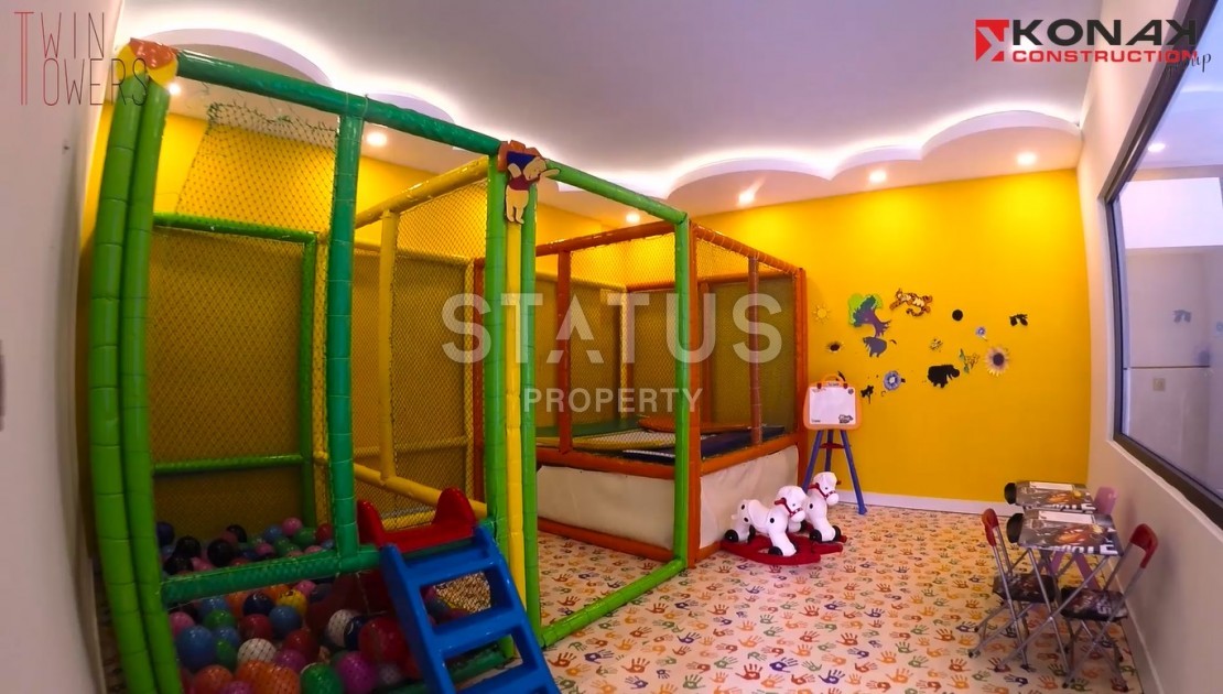 Трехкомнатная квартира на первой береговой линии в Махмутларе, 80 м2 фото 6