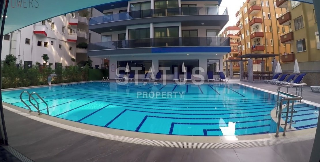 Трёхкомнатная квартира с видом на море на первой береговой линии в Махмутларе, 80 м2 фото 14