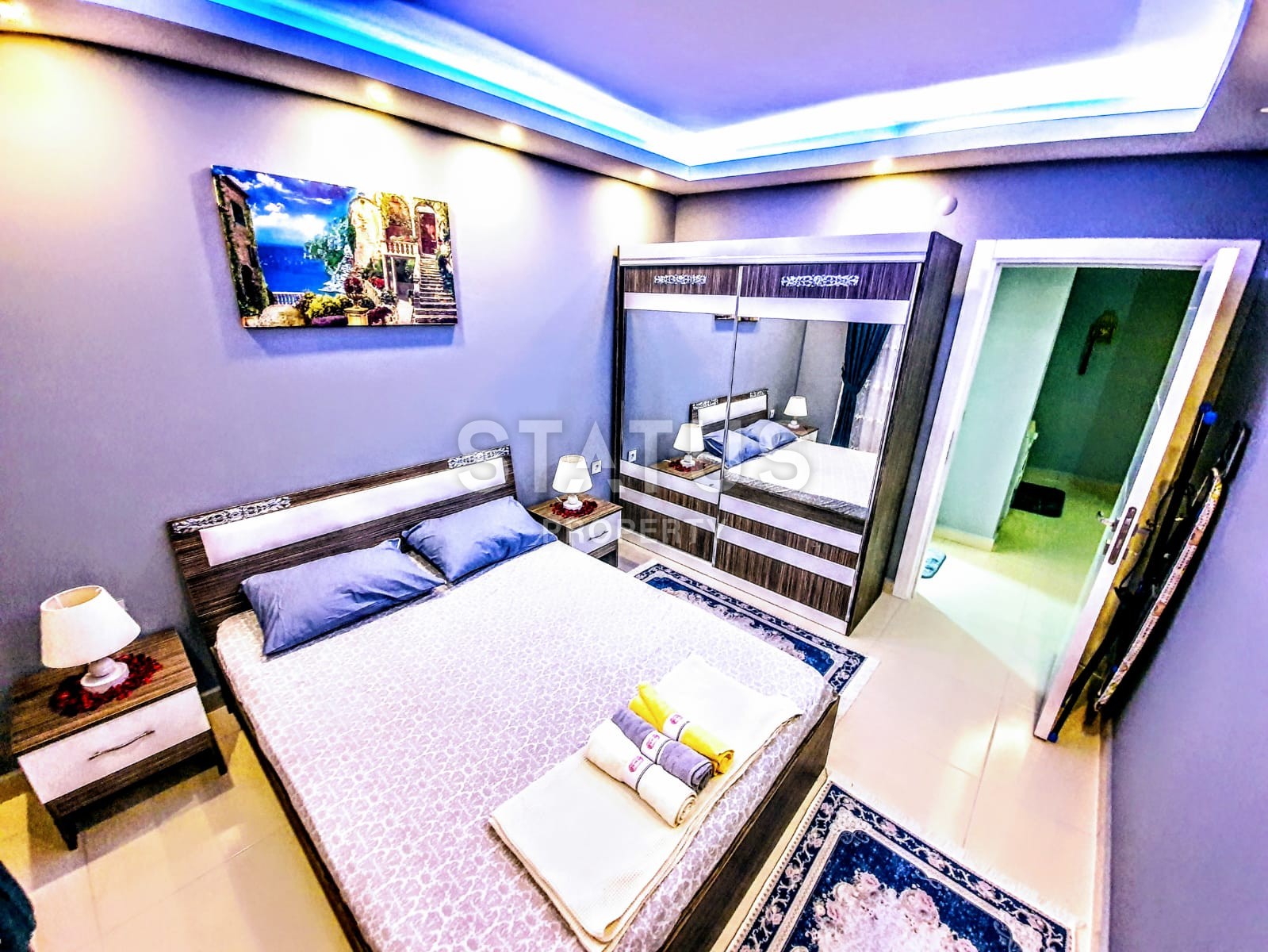 Меблированная двухкомнатная квартира в Махмутларе, 65 м2 фото 6