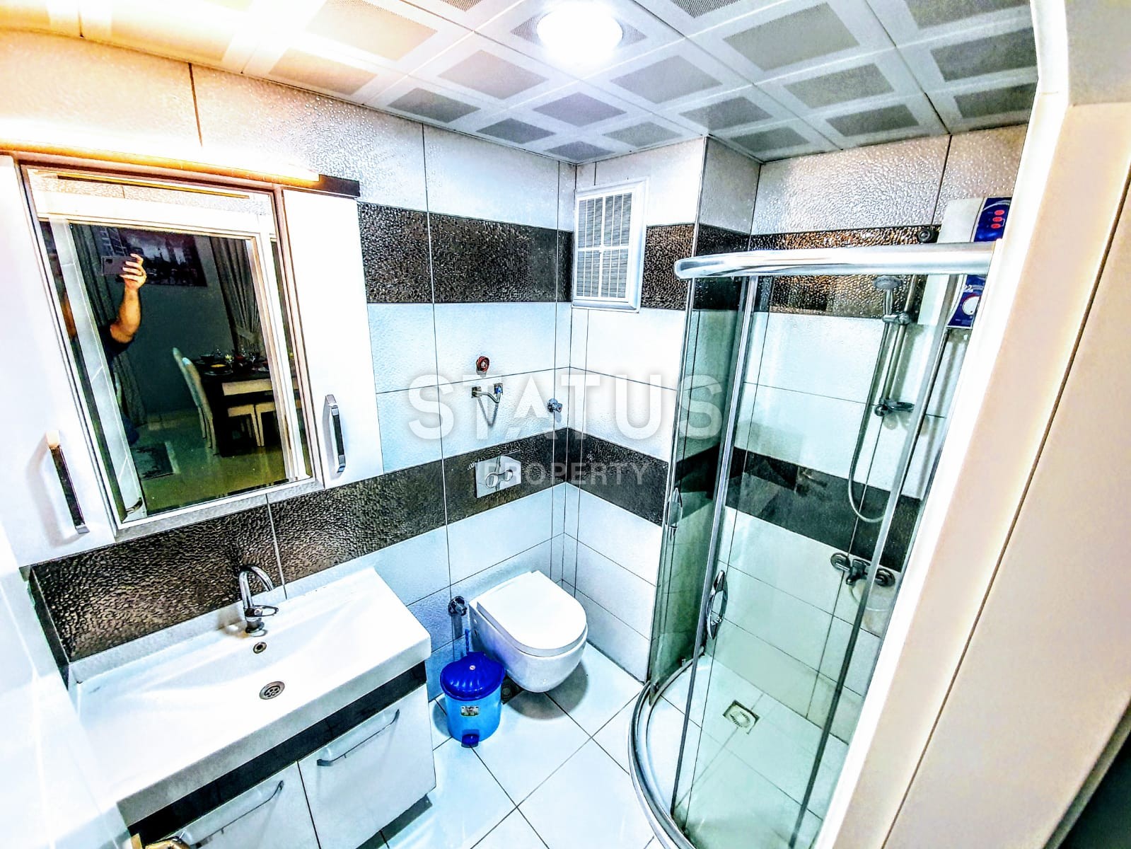 Меблированная двухкомнатная квартира в Махмутларе, 65 м2 фото 9