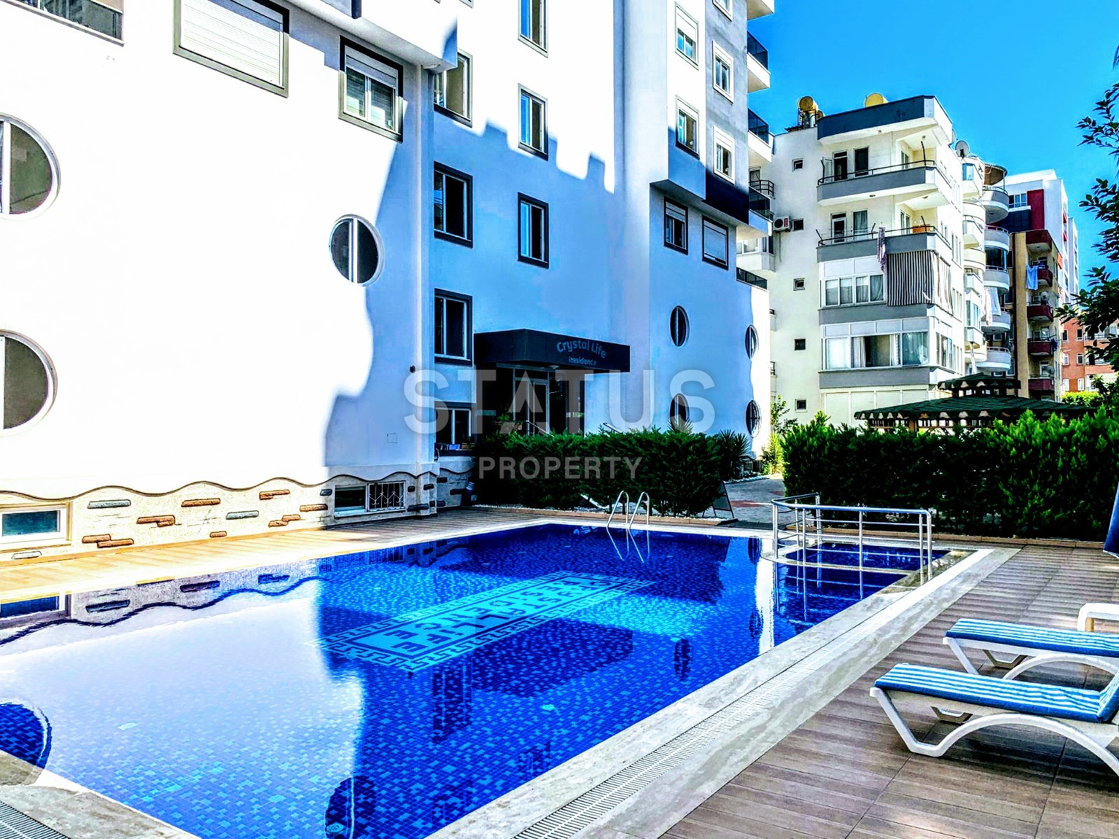 Меблированная двухкомнатная квартира в Махмутларе, 65 м2 фото 14