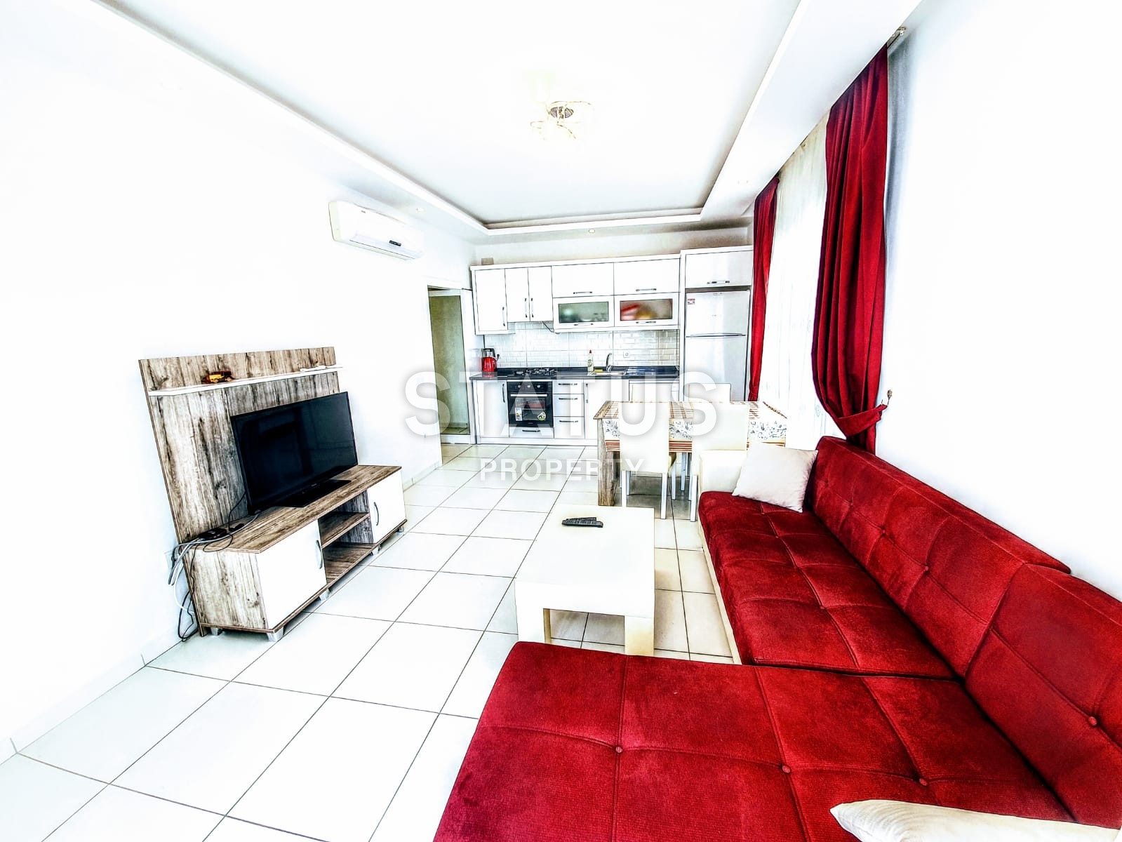 Просторная трехкомнатная квартира с мебелью в Махмутларе 120 кв.м. фото 8