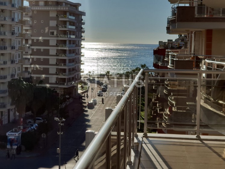 Квартира с видом на море, с мебелью в районе Махмутлар. 110 кв.м. фото 1