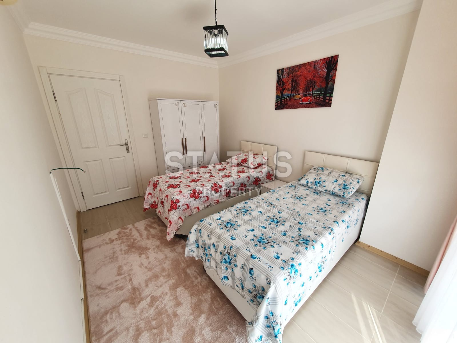 Квартира с видом на море, с мебелью в районе Махмутлар. 110 кв.м. фото 6