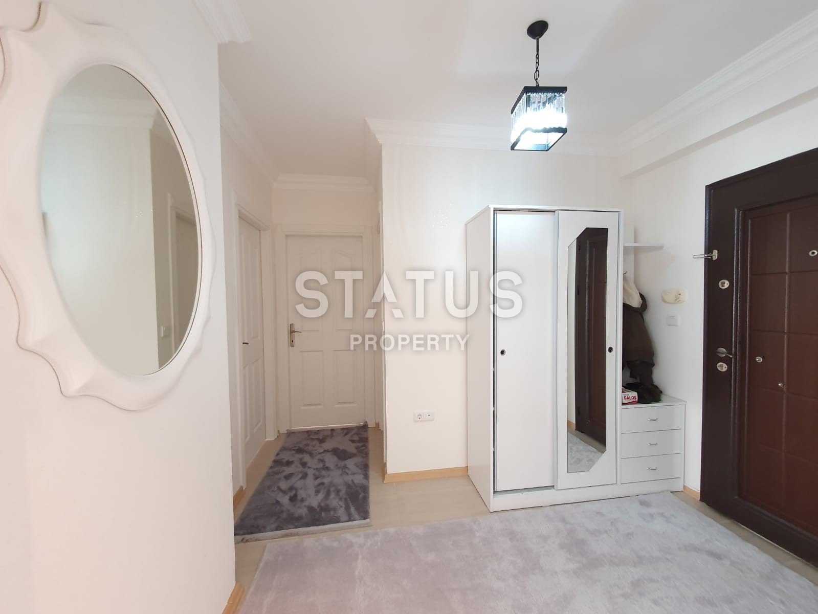 Квартира с видом на море, с мебелью в районе Махмутлар. 110 кв.м. фото 13