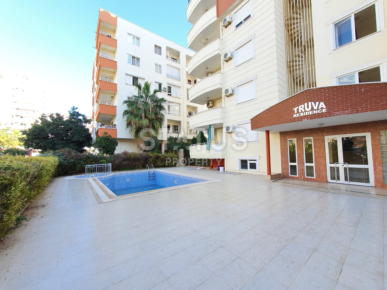 Квартира с видом на море, с мебелью в районе Махмутлар. 110 кв.м. фото 17