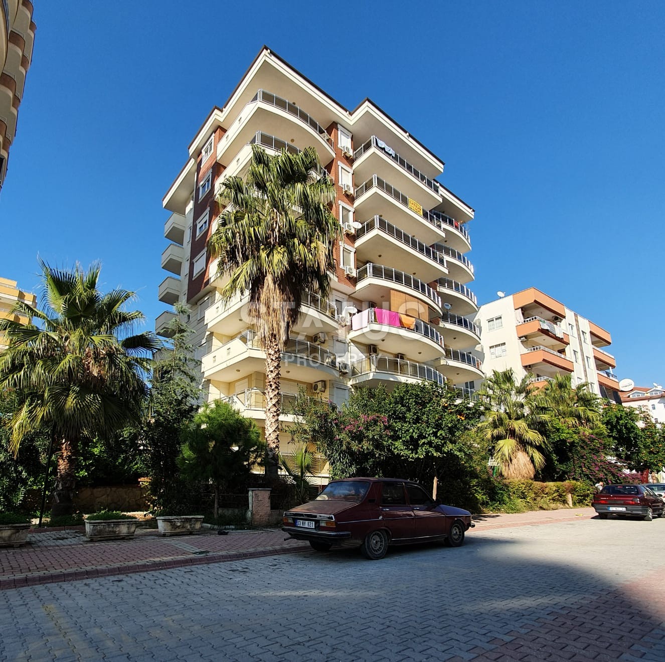 Квартира с видом на море, с мебелью в районе Махмутлар. 110 кв.м. фото 23