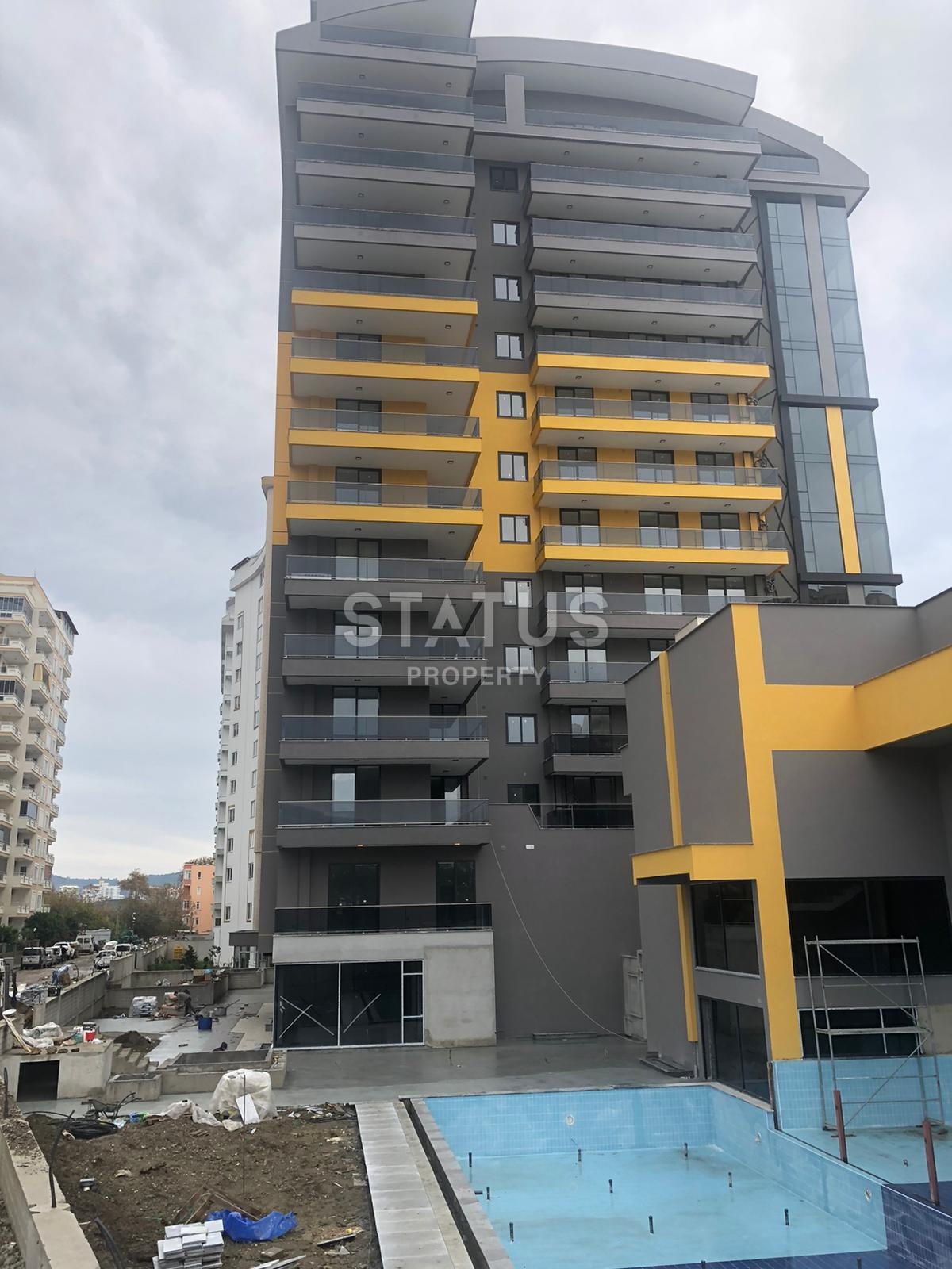 Новая трехкомнатная квартира в новом комплексе! Махмутлар, 105 кв. м. фото 20