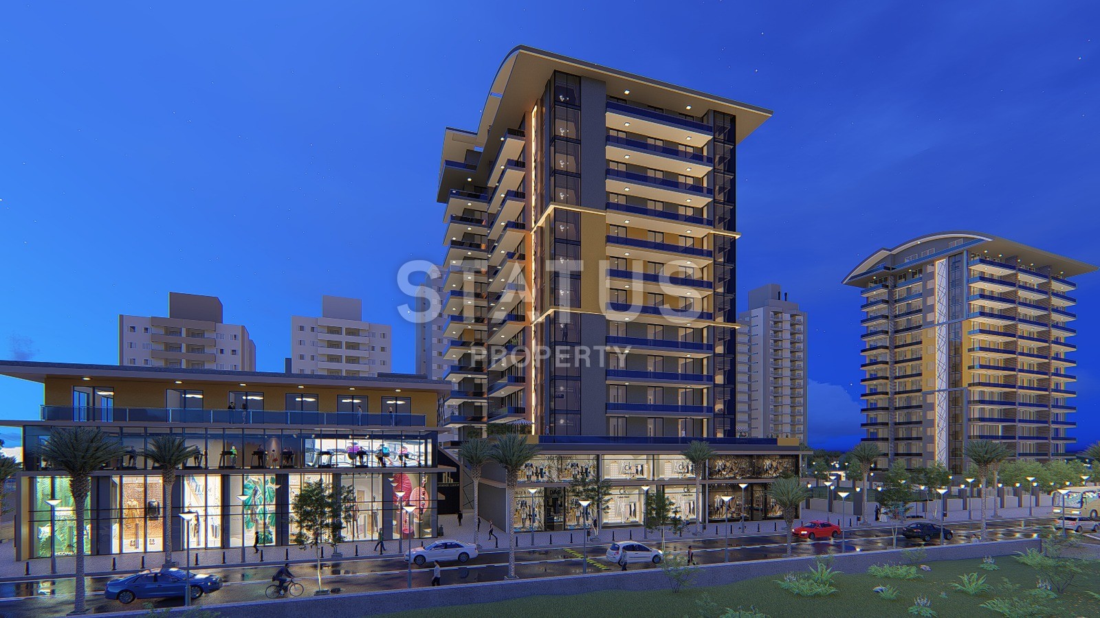 Новая трехкомнатная квартира в новом комплексе! Махмутлар, 105 кв. м. фото 23