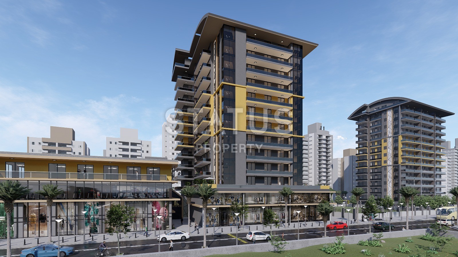 Новая трехкомнатная квартира в новом комплексе! Махмутлар, 105 кв. м. фото 24