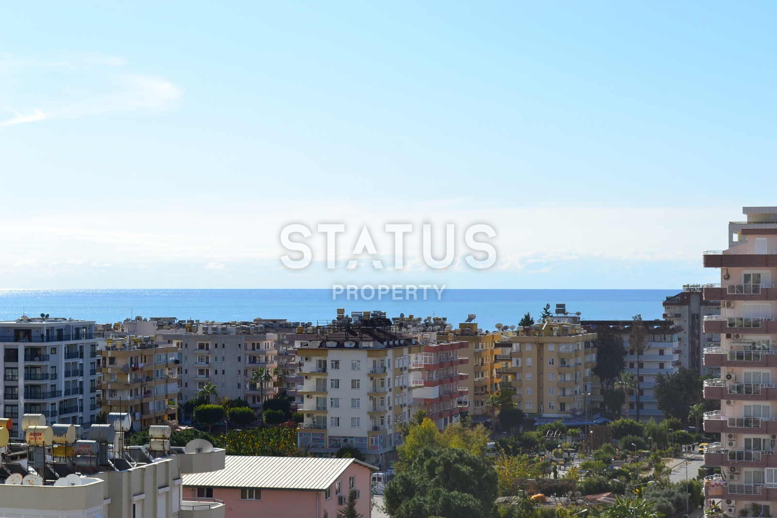 Шикарная квартира в Махмутларе с видом на море 130 кв.м. фото 1