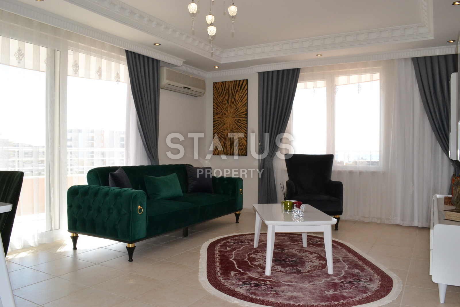 Шикарная квартира в Махмутларе с видом на море 130 кв.м. фото 6