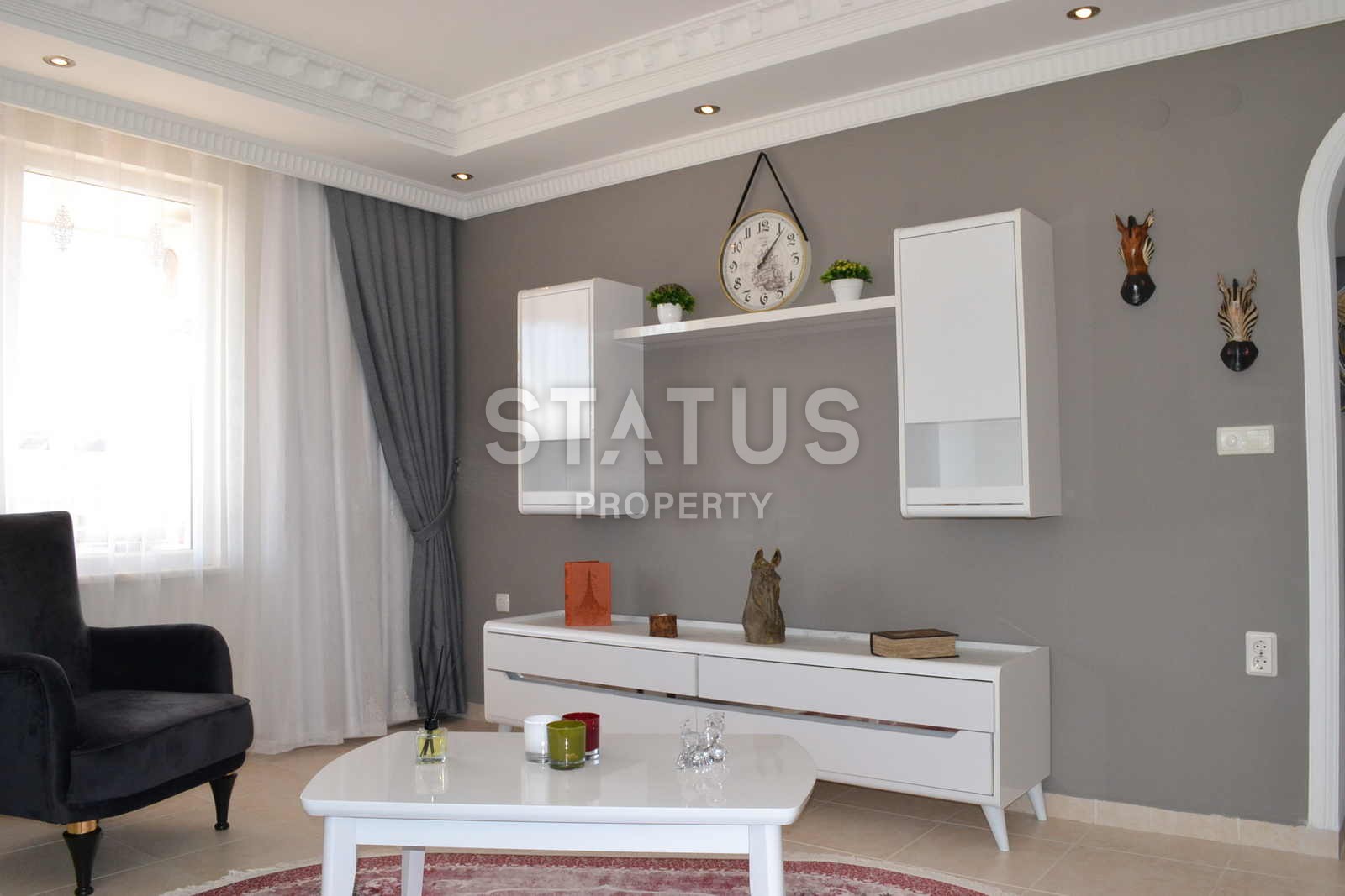 Шикарная квартира в Махмутларе с видом на море 130 кв.м. фото 13