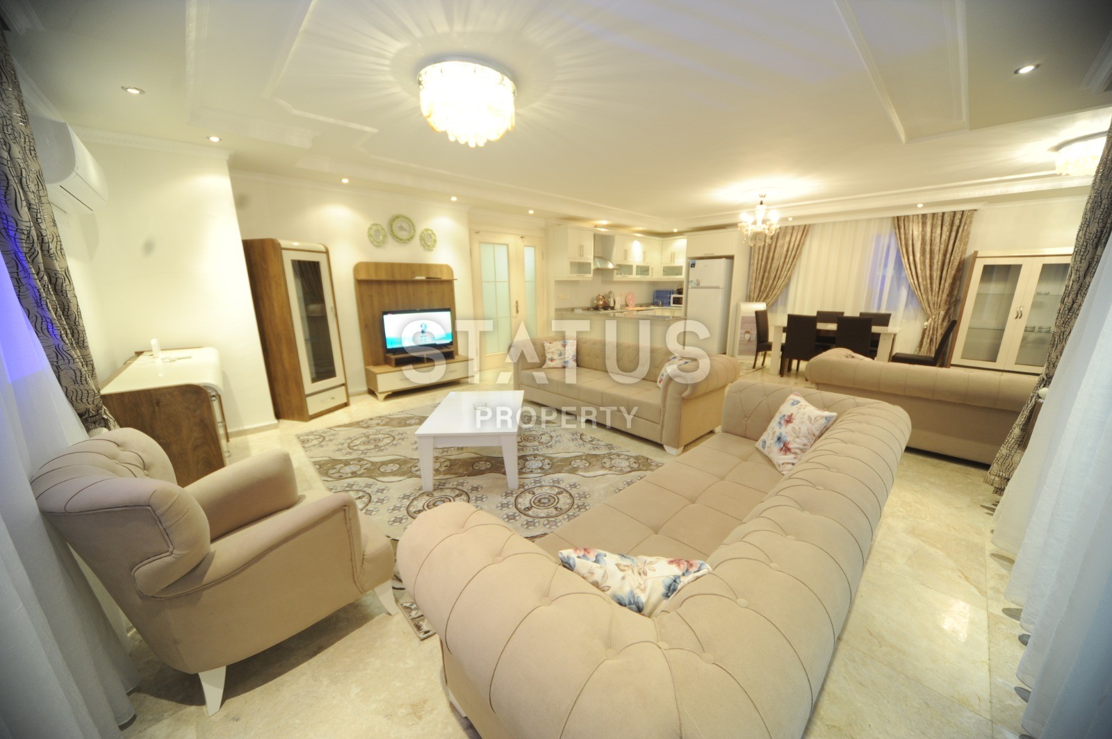 Вилла в Аланье с видом на достопримечательности города, море и горы! 400 м2 фото 16