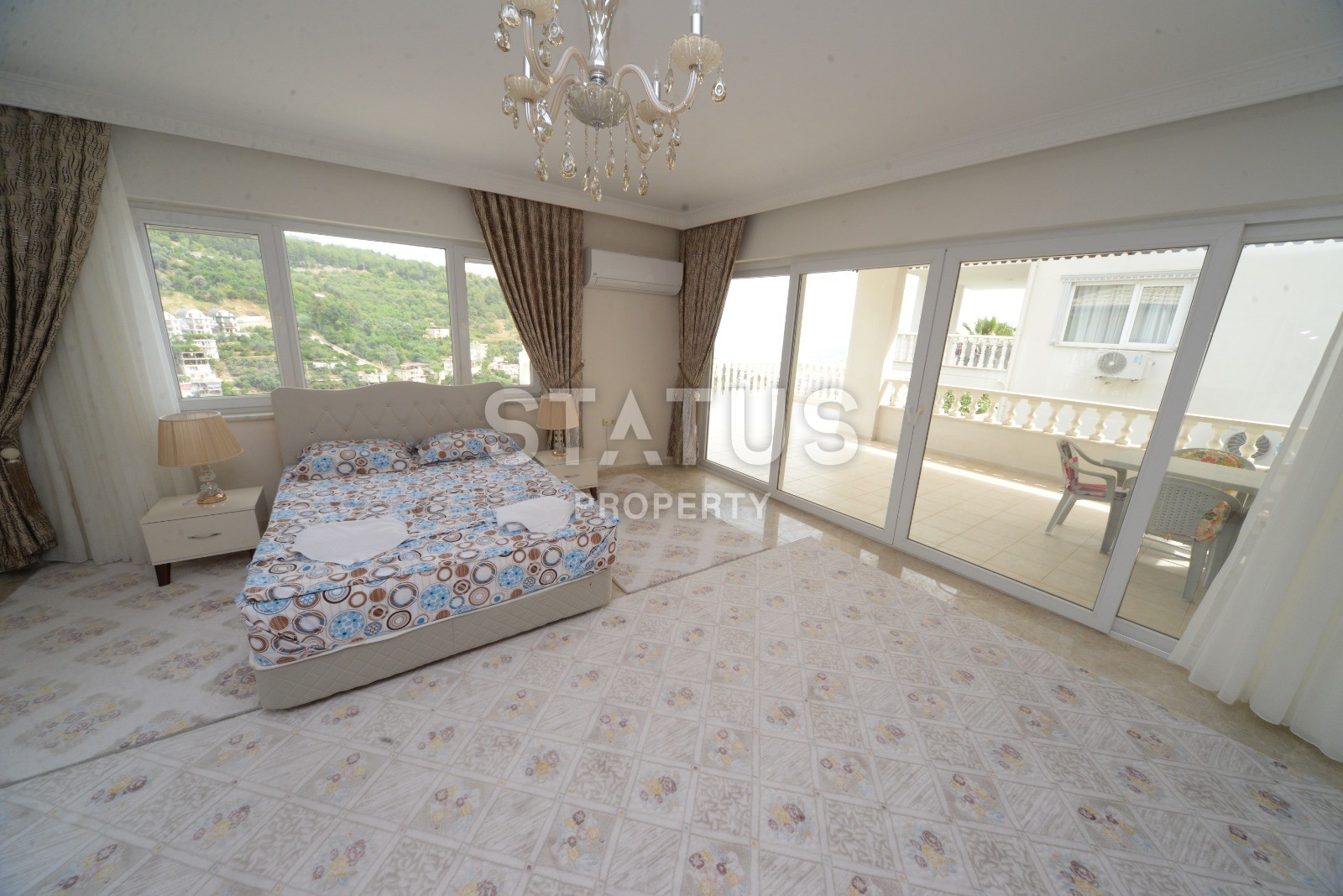 Вилла в Аланье с видом на достопримечательности города, море и горы! 400 м2 фото 17