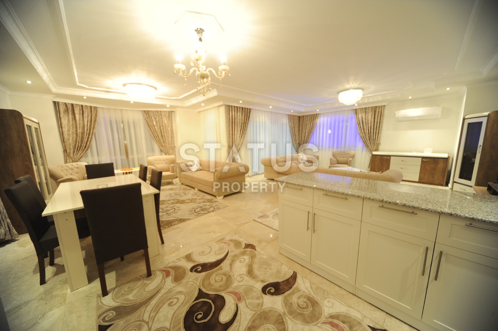 Вилла в Аланье с видом на достопримечательности города, море и горы! 400 м2 фото 18