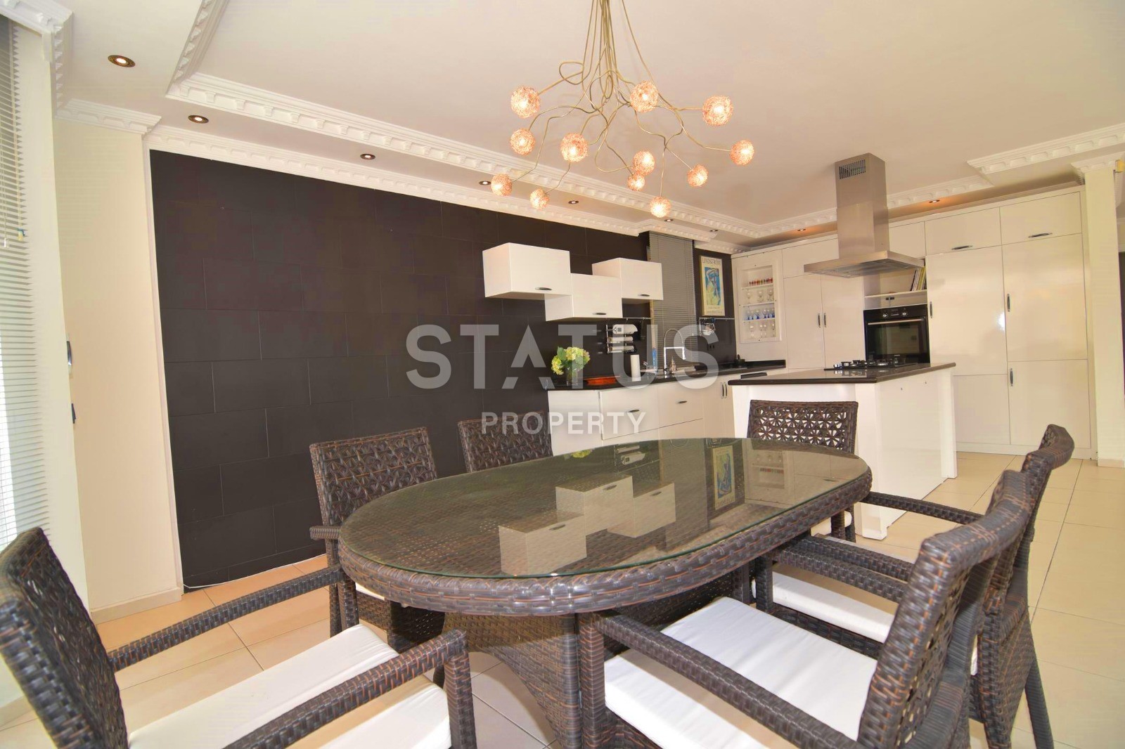 Villa 3+1 with a private pool in the Kargicak area, 600 m2 фото 19