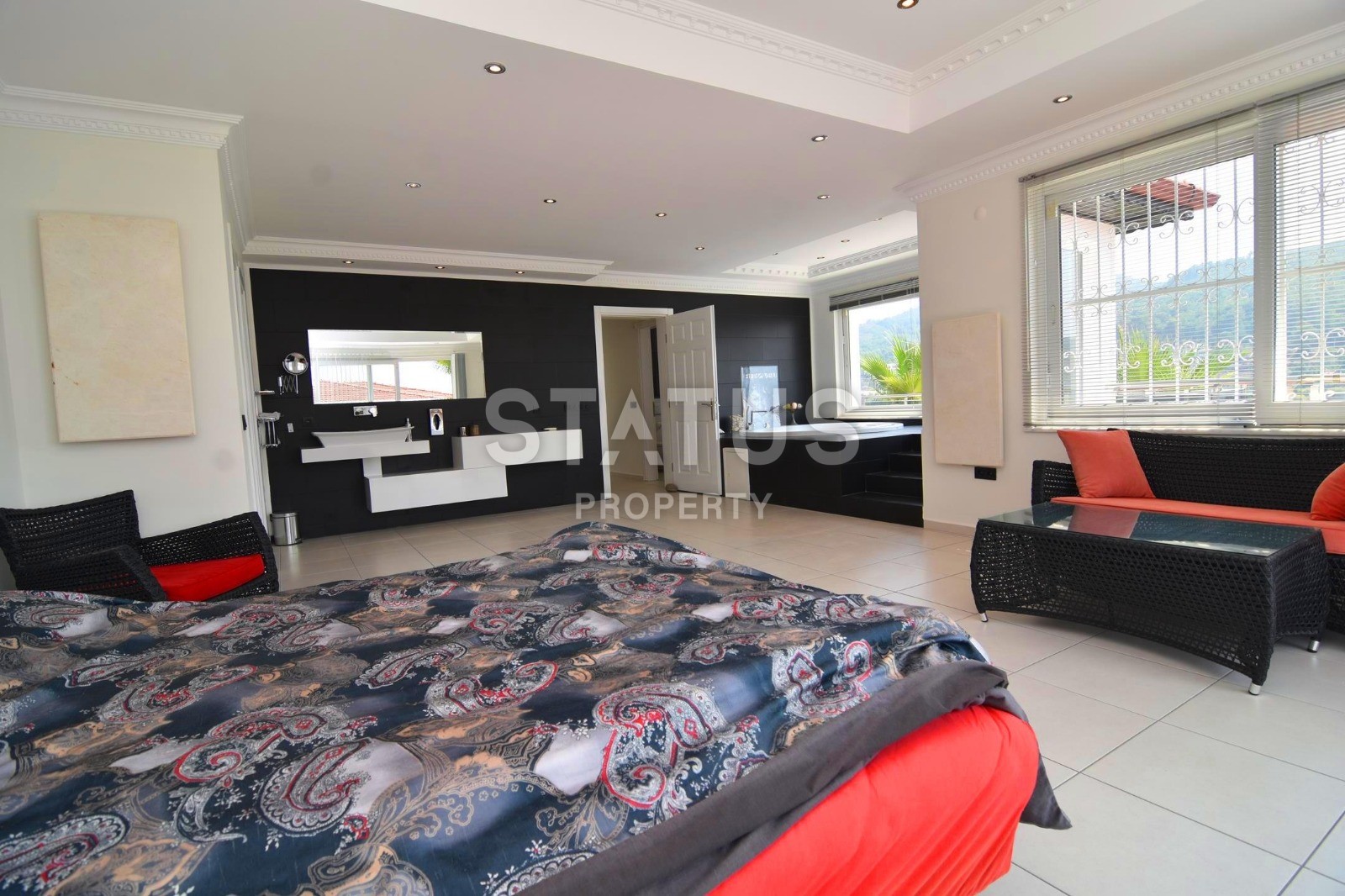 Villa 3+1 with a private pool in the Kargicak area, 600 m2 фото 23