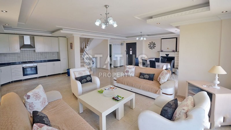 Вилла 4+1 с мебелью и видом на море, Аланья. 220 кв. м. фото 5