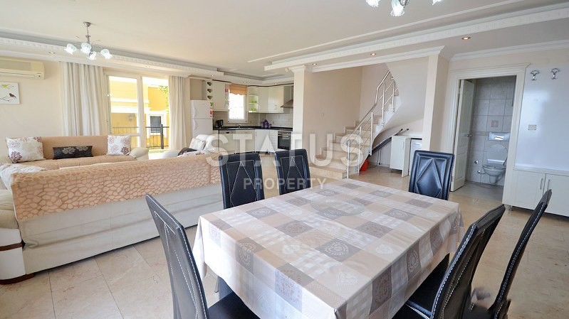 Вилла 4+1 с мебелью и видом на море, Аланья. 220 кв. м. фото 6