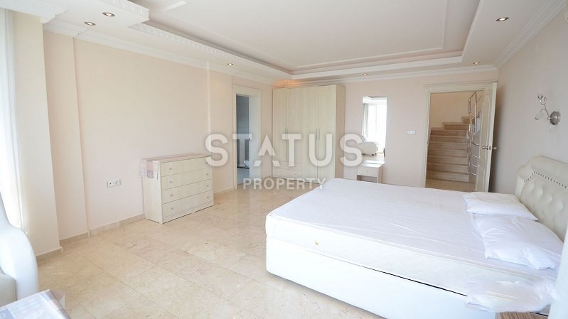 Вилла 4+1 с мебелью и видом на море, Аланья. 220 кв. м. фото 9