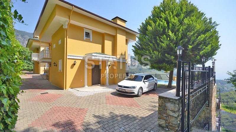 Вилла 4+1 с мебелью и видом на море, Аланья. 220 кв. м. фото 12