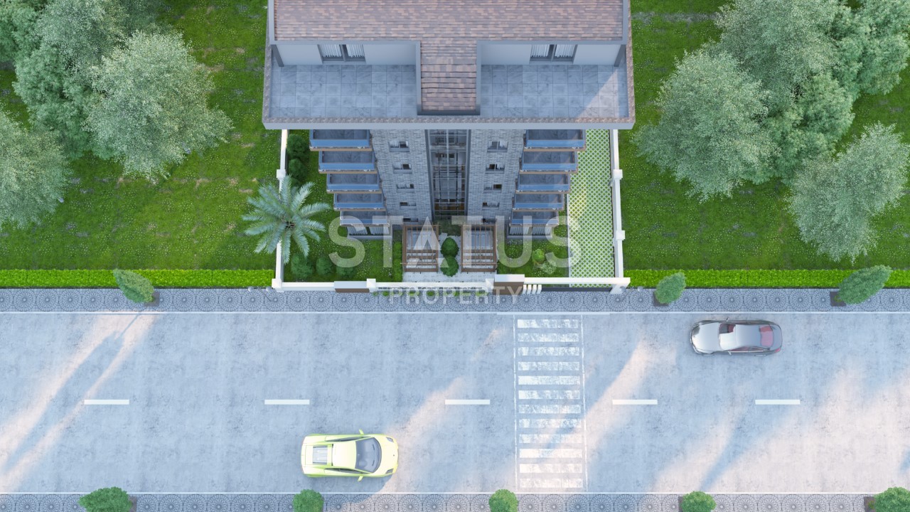 Новый инвестиционный проект в районе Кестель, в 5 минутах от моря! 52- 107 м2 фото 5