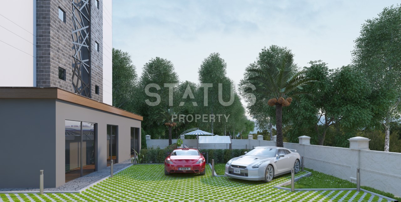 Новый инвестиционный проект в районе Кестель, в 5 минутах от моря! 52- 107 м2 фото 8